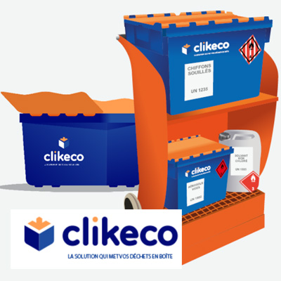 Clikeco collecte les déchets polluants